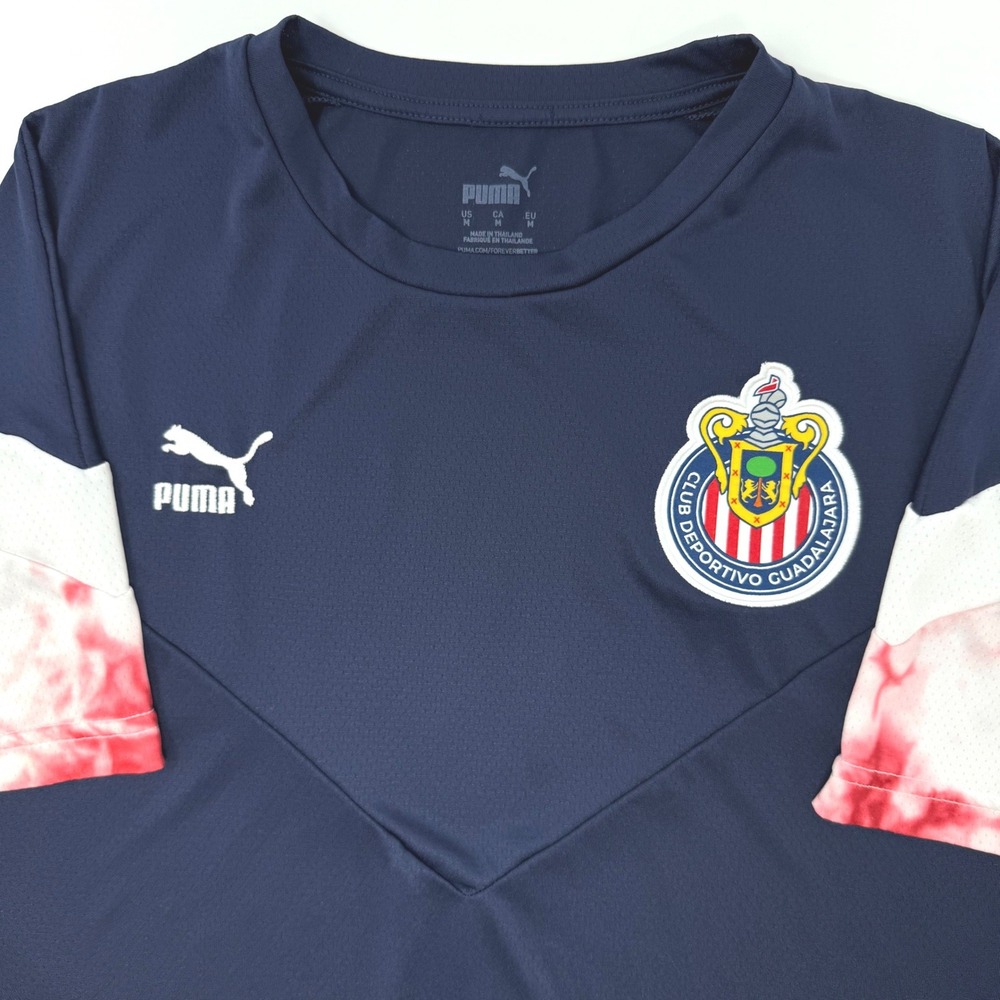 Puma Chivas de Guadalajara Soccer Jersey‎ Mens Medium Navy Blue